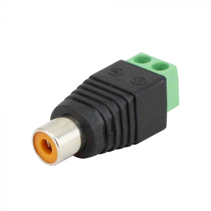 CONECTOR RCA FÊMEA BORNE CNRC0001F